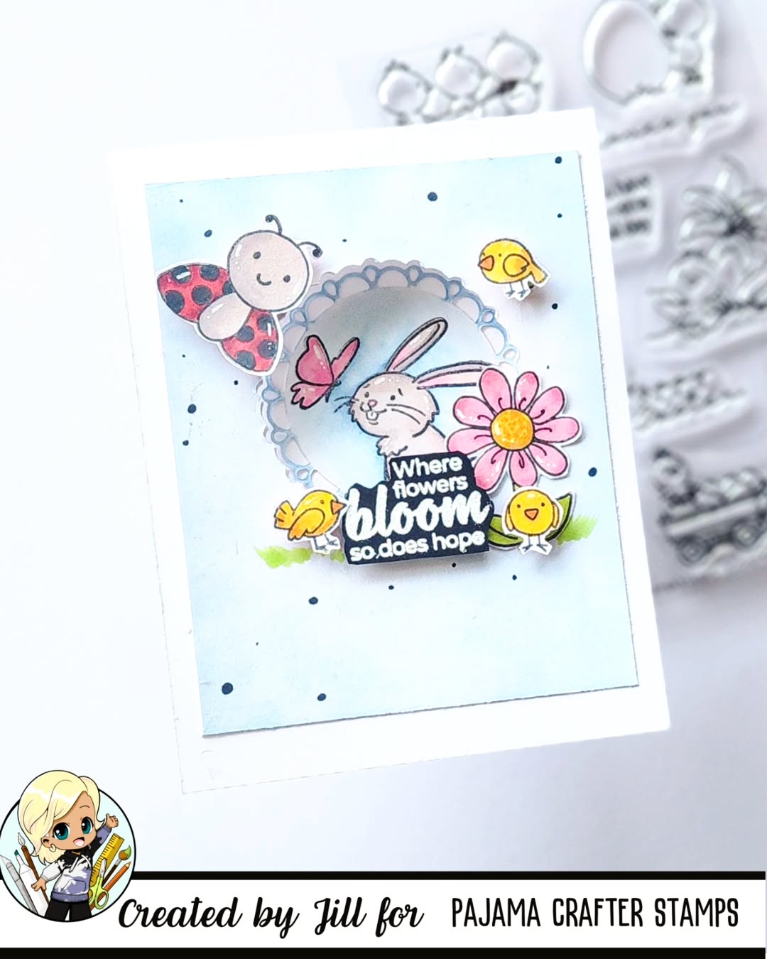 Where Hope Blooms Stamps