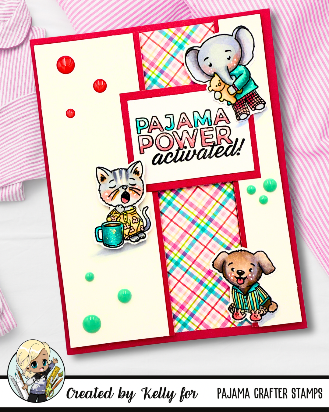 Pajama Power Stamps