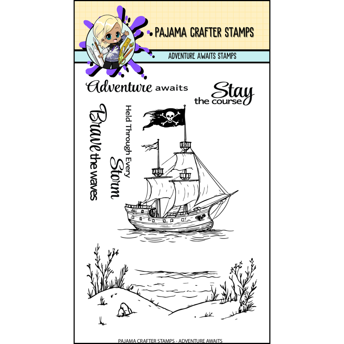 Adventure Awaits Stamps