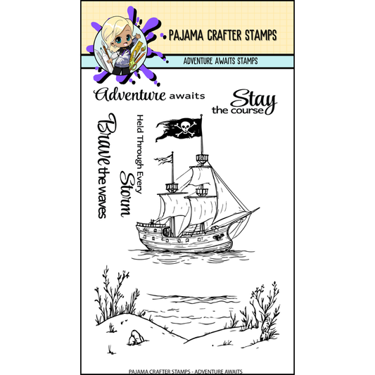 Adventure Awaits Stamps