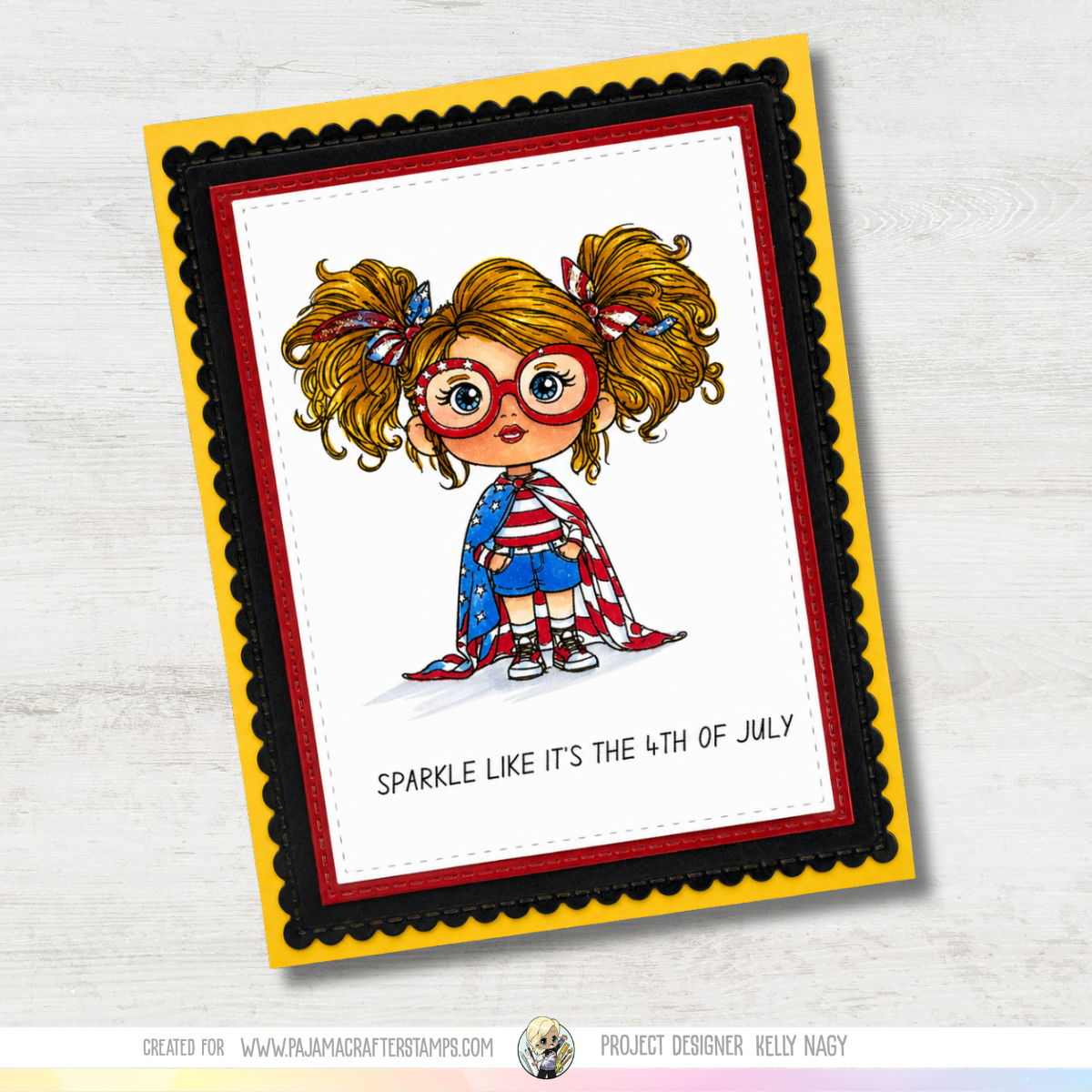 All American Girl Stamps