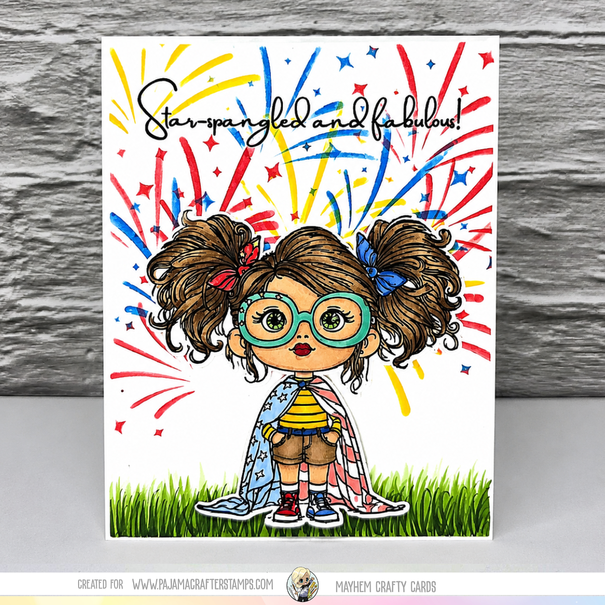 All American Girl Stamps