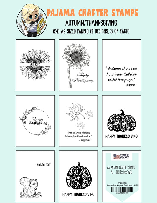 Autumn/Thanksgiving Flashcards
