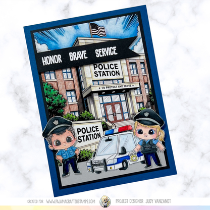 Back The Blue Stamps
