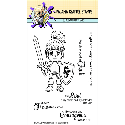 Be Courageous Stamps