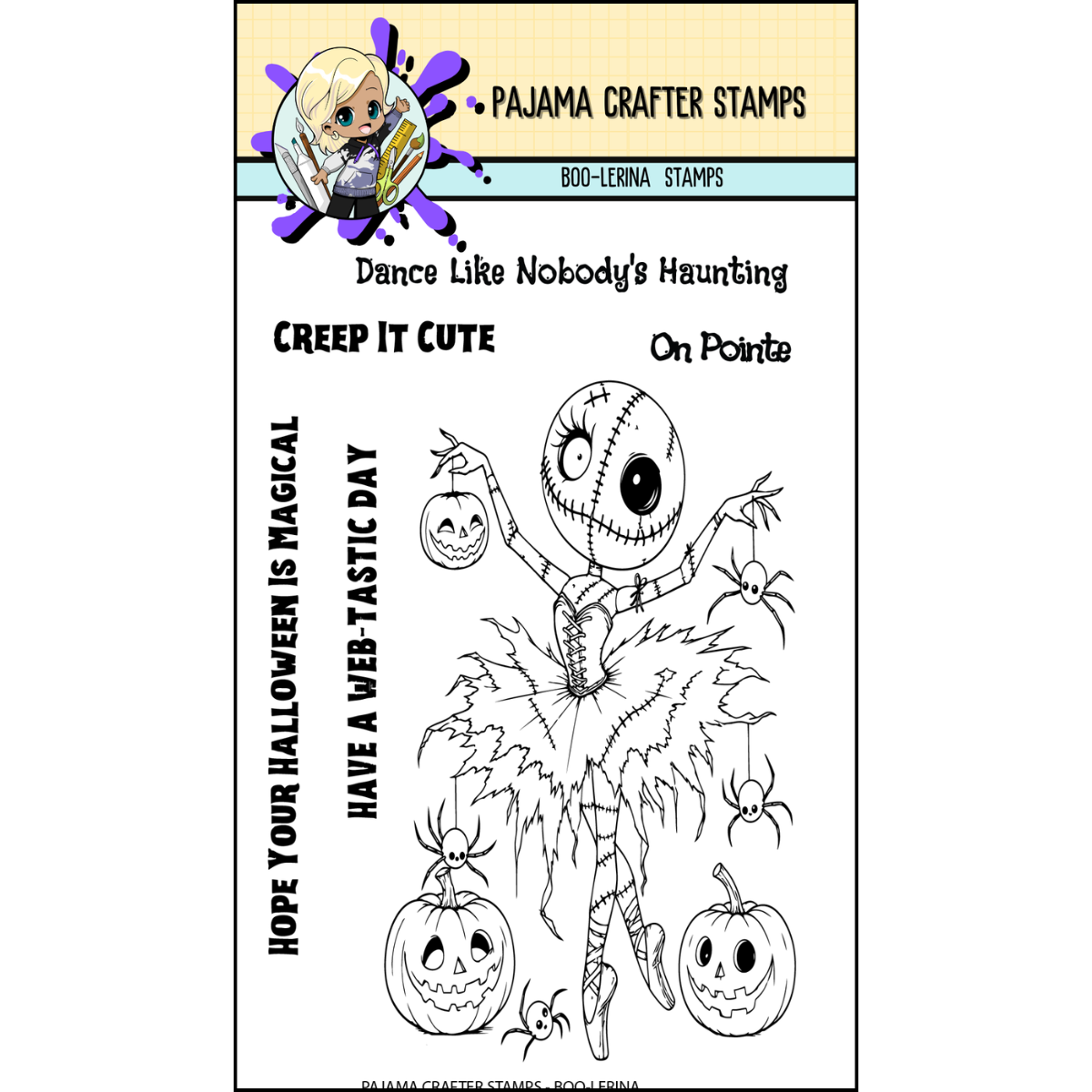 Boo-lerina Stamps