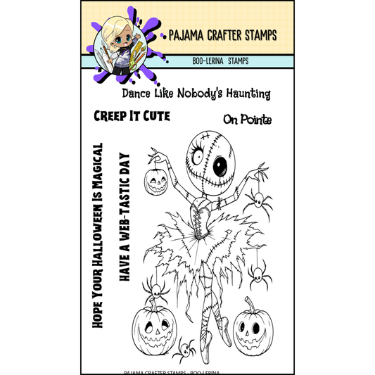 Boo-lerina Stamps