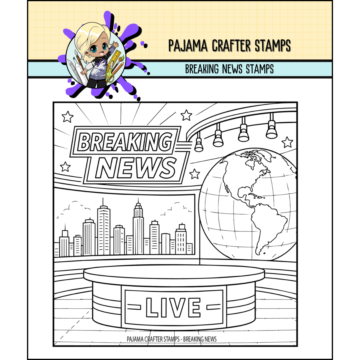 Breaking News Stamps