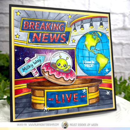 Breaking News Stamps