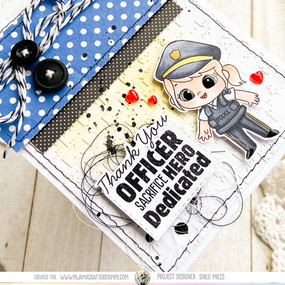 Back The Blue Stamps