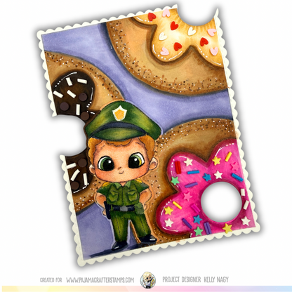 Back The Blue Stamps