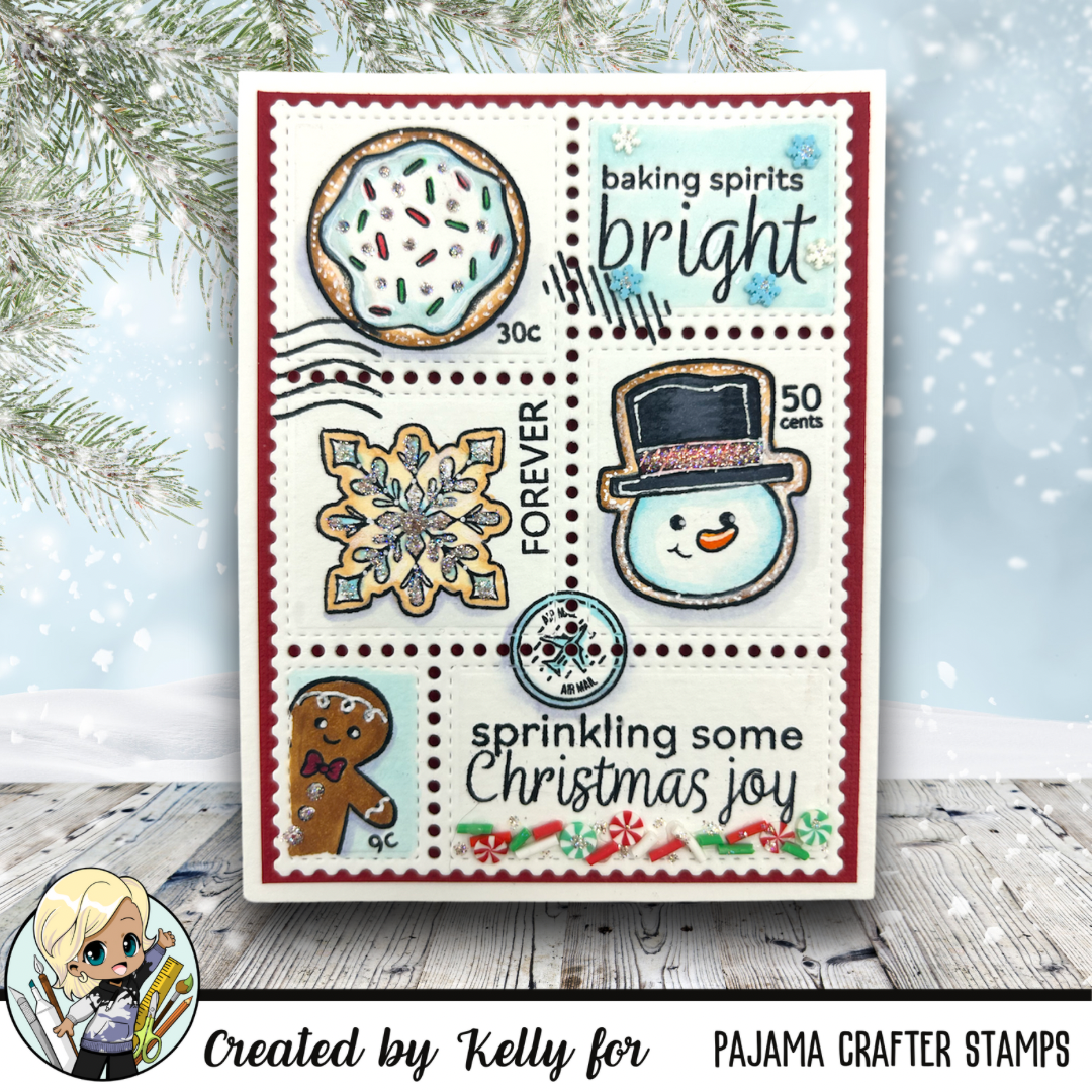 Bundle - Baking Spirits Bright Stamp & Die - PCS-DB061