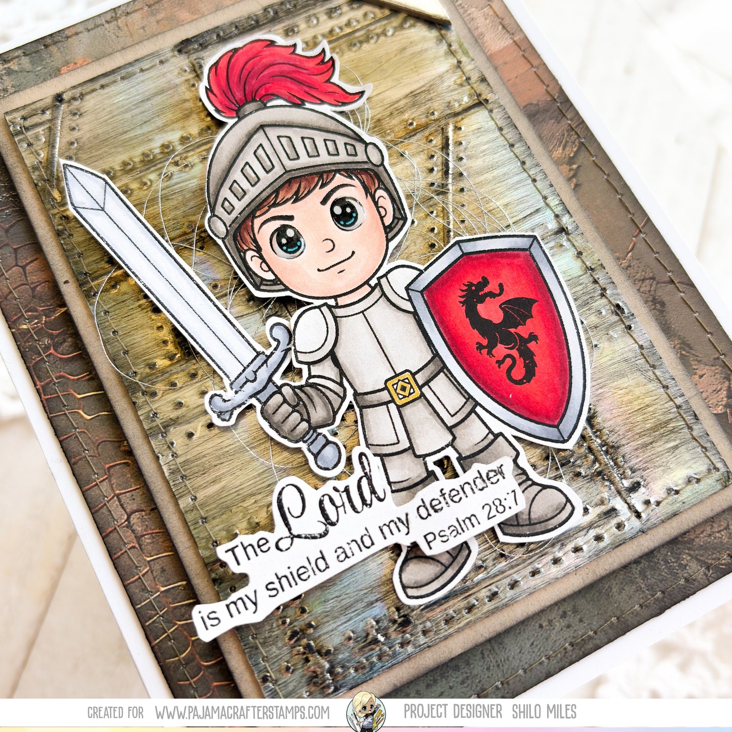 Be Courageous Stamps
