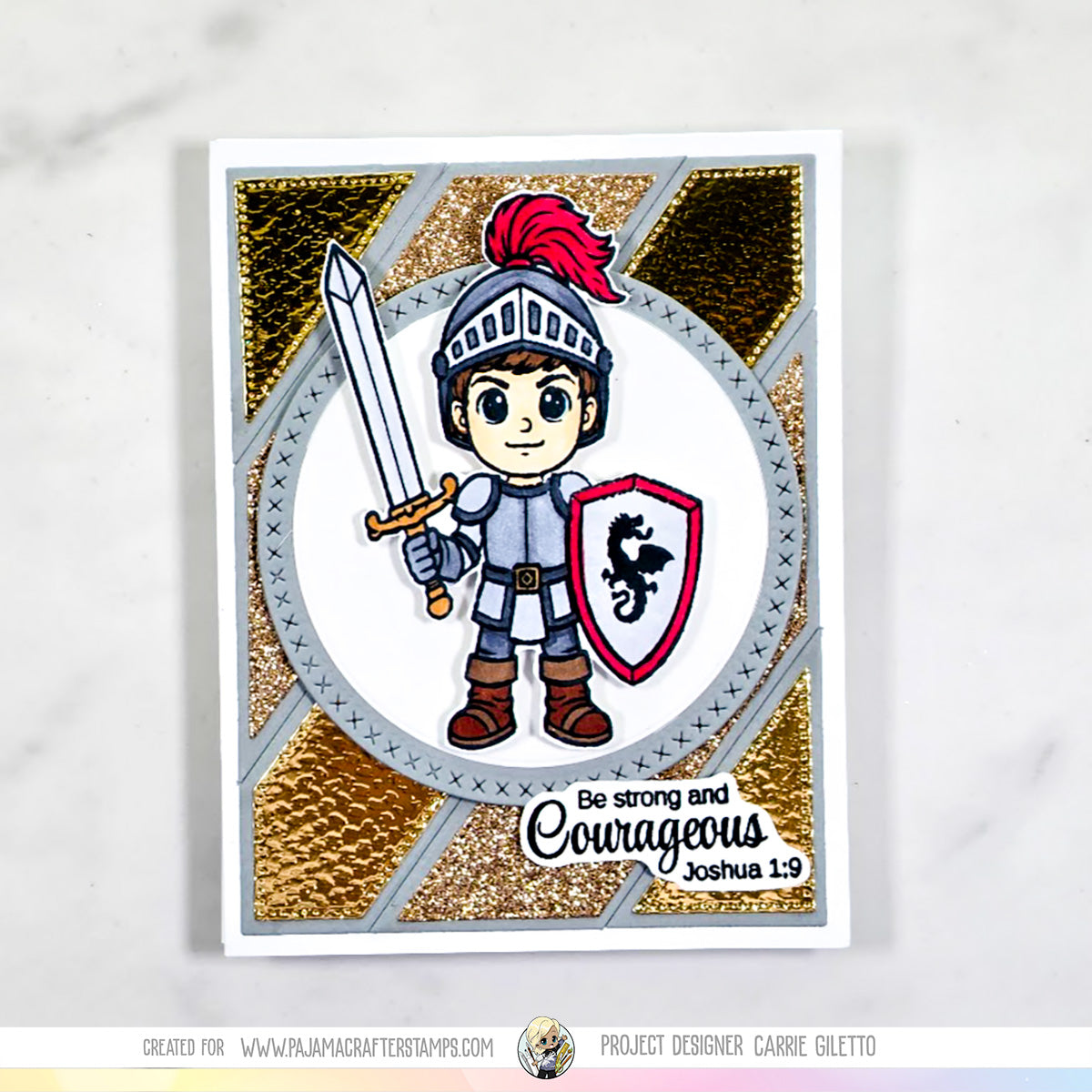 Be Courageous Stamps