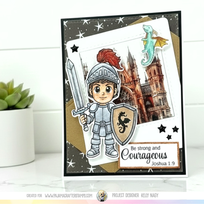 Be Courageous Stamps
