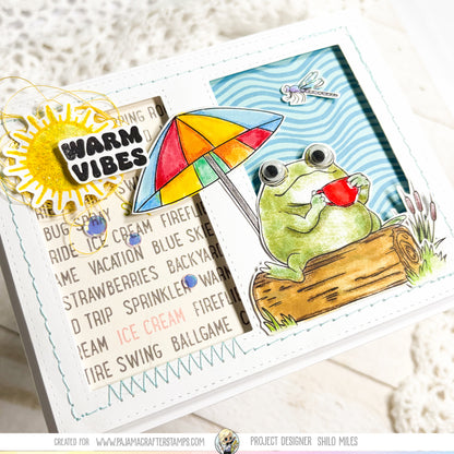 Bog Frog Stamps