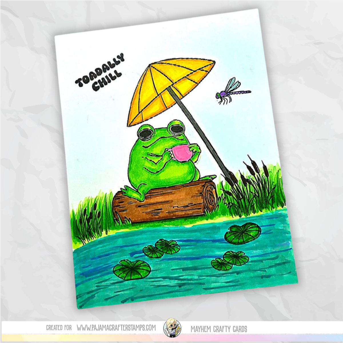 Bog Frog Stamps