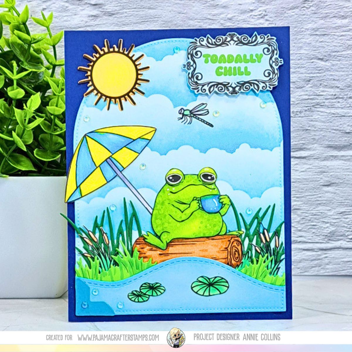 Bog Frog Stamps