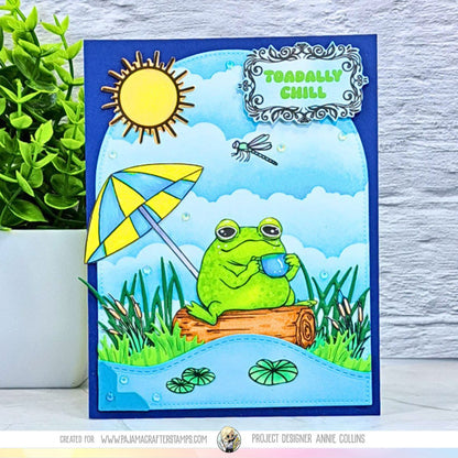 Bog Frog Stamps