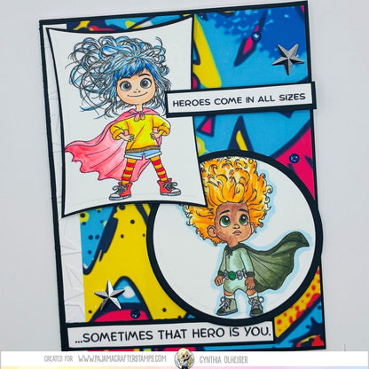 Capes & Courage Stamps