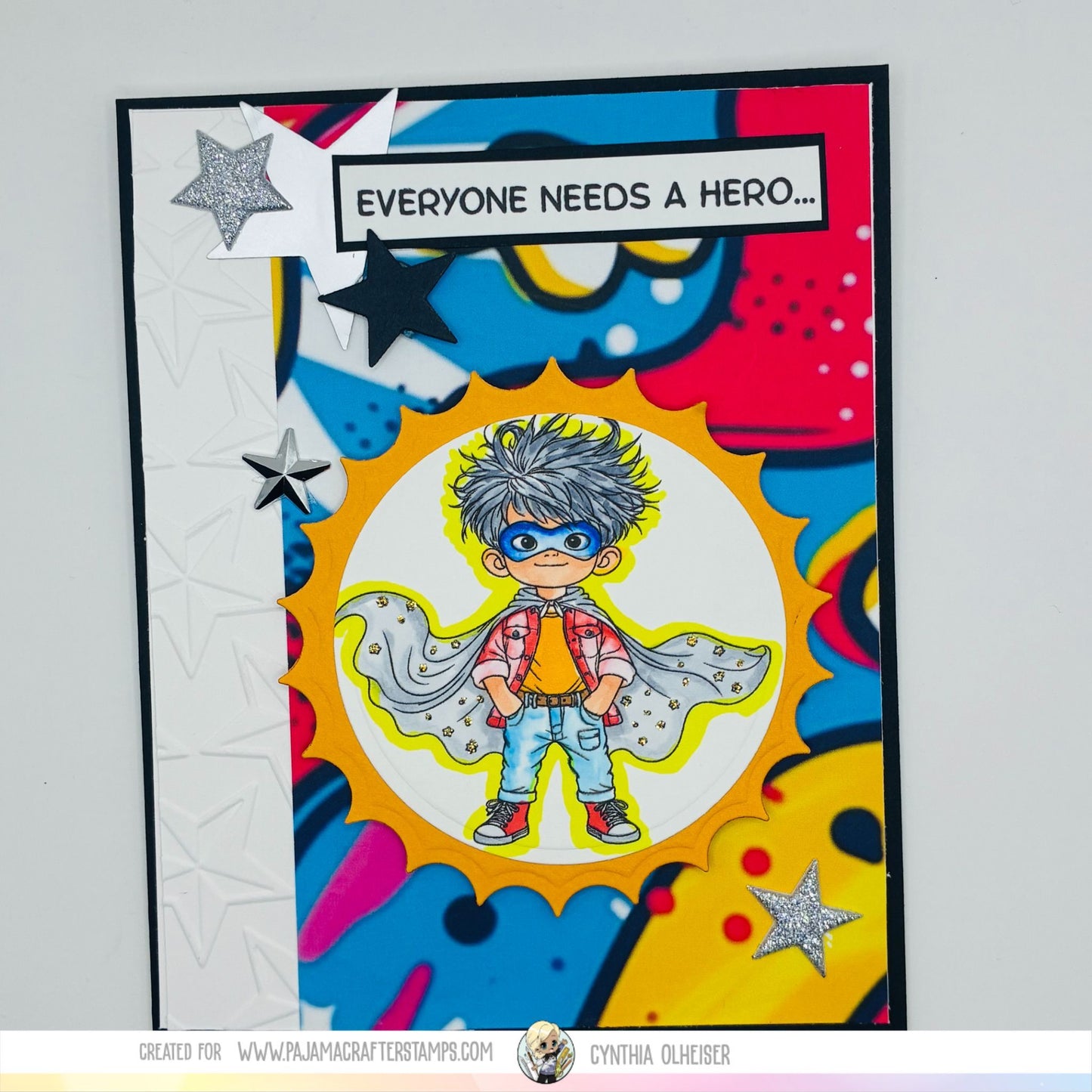 Capes & Courage Stamps