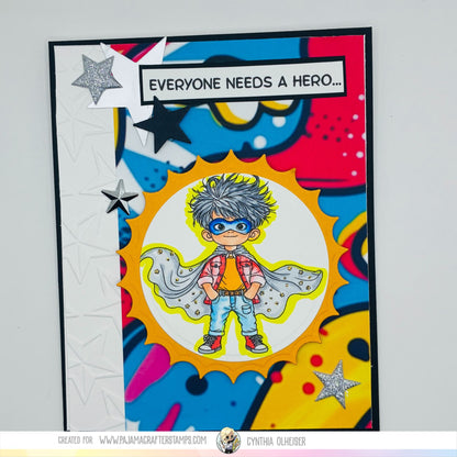 Capes & Courage Stamps