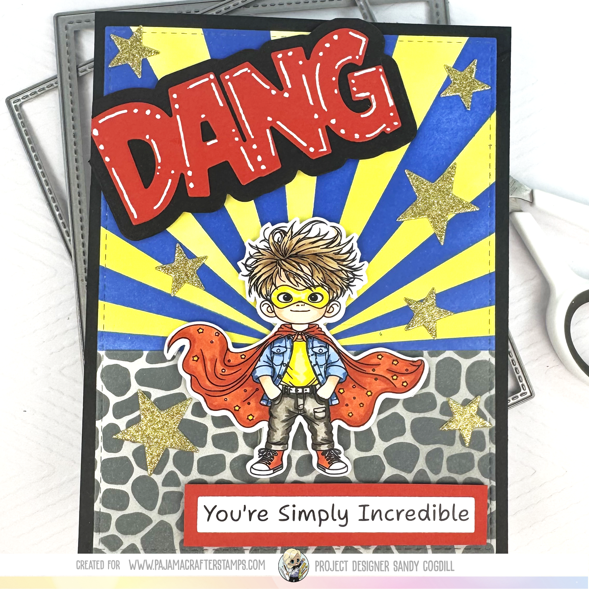 Capes & Courage Stamps
