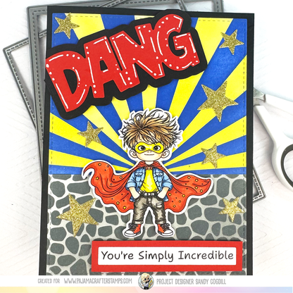 Capes & Courage Stamps