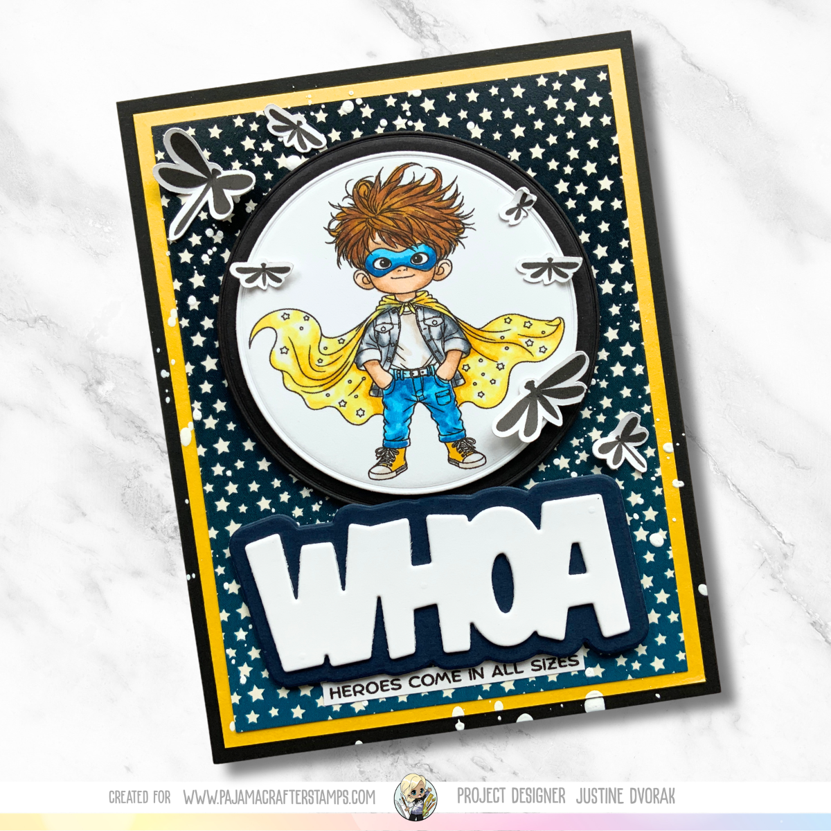 Capes & Courage Stamps