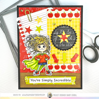 Capes & Courage Stamps