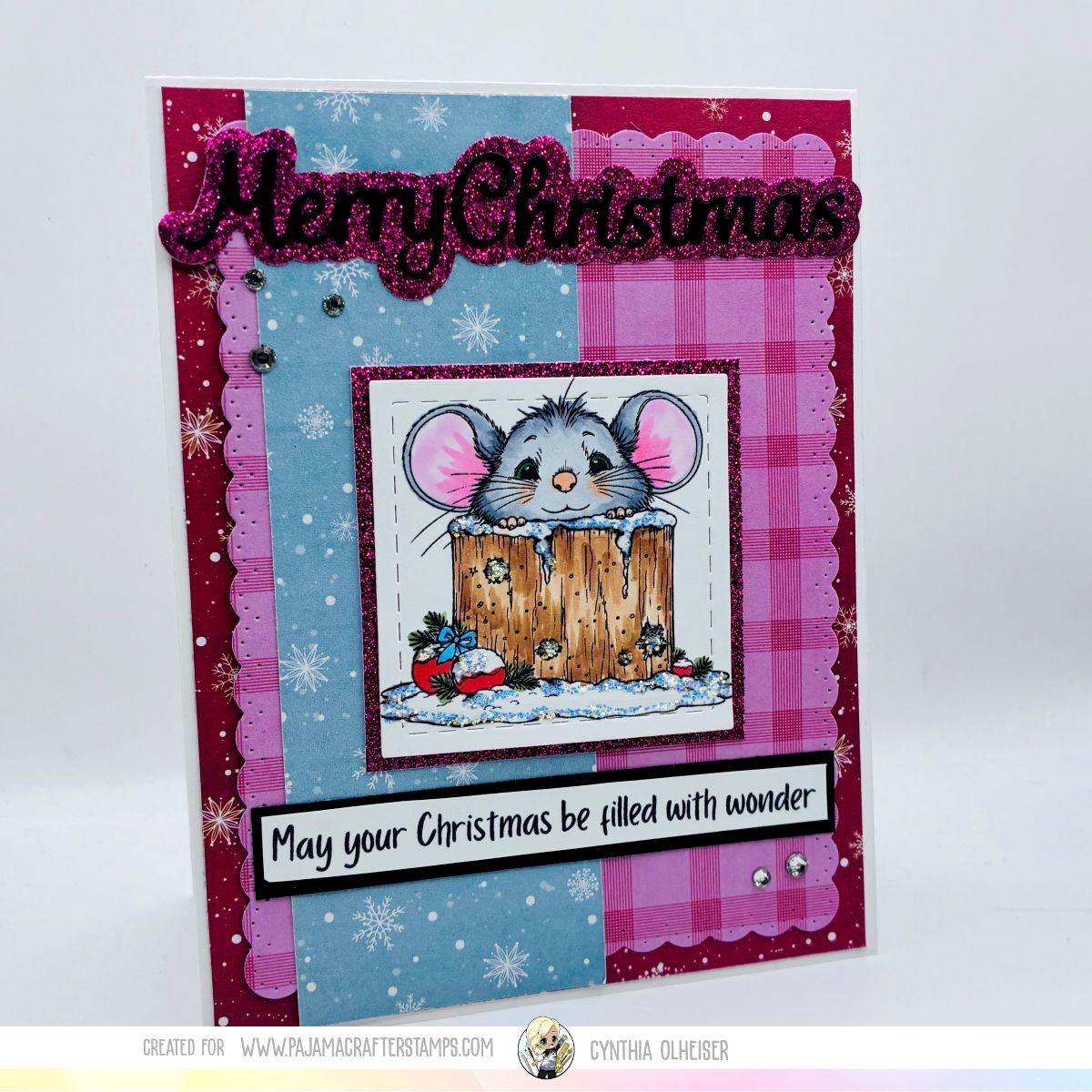 Christmas Peeks Stamps