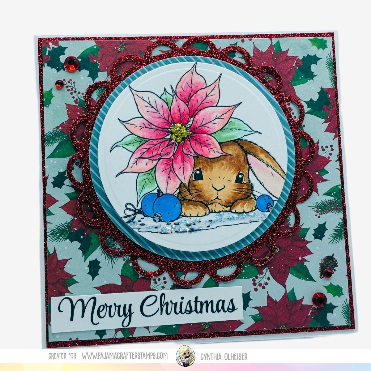Christmas Peeks Stamps