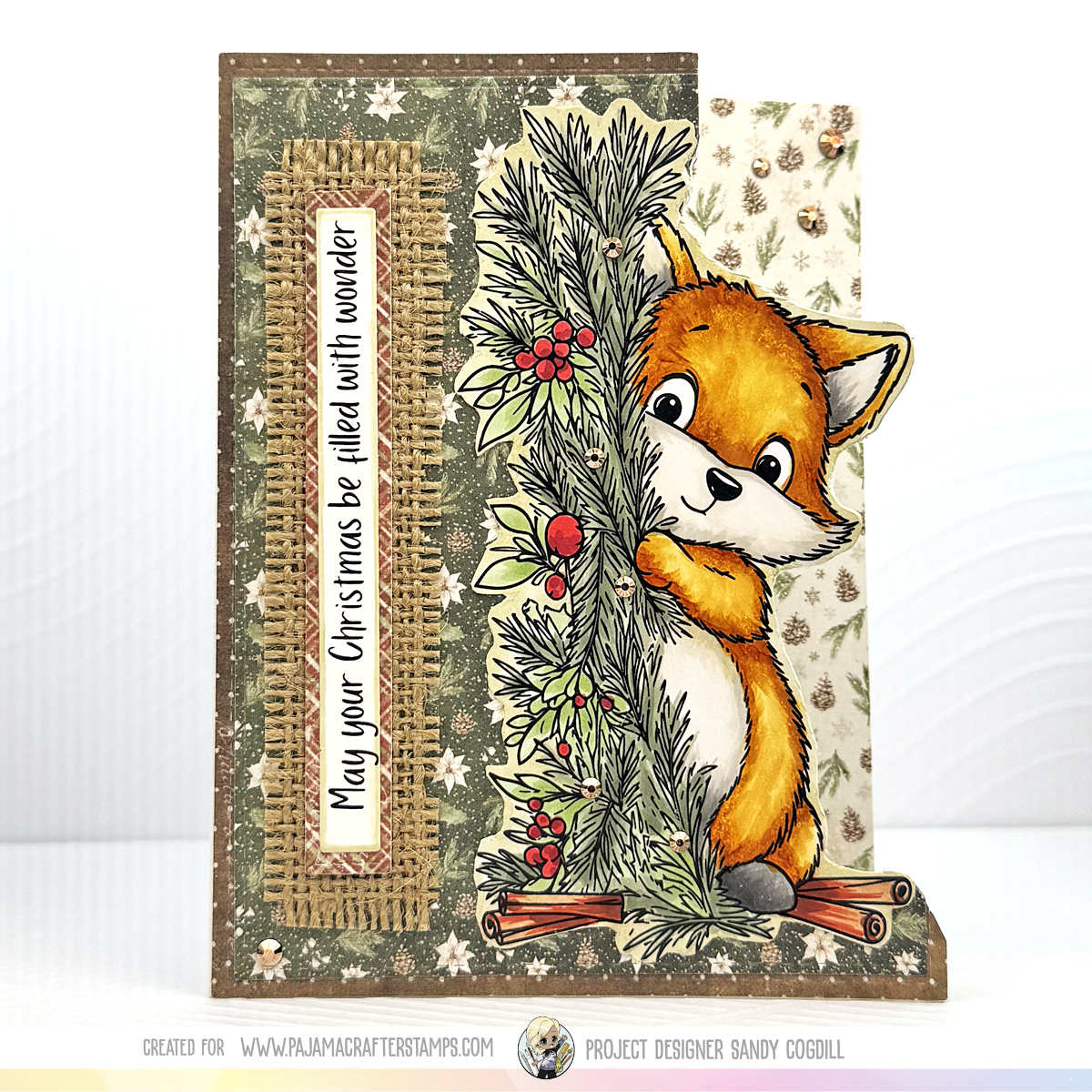Christmas Peeks Stamps