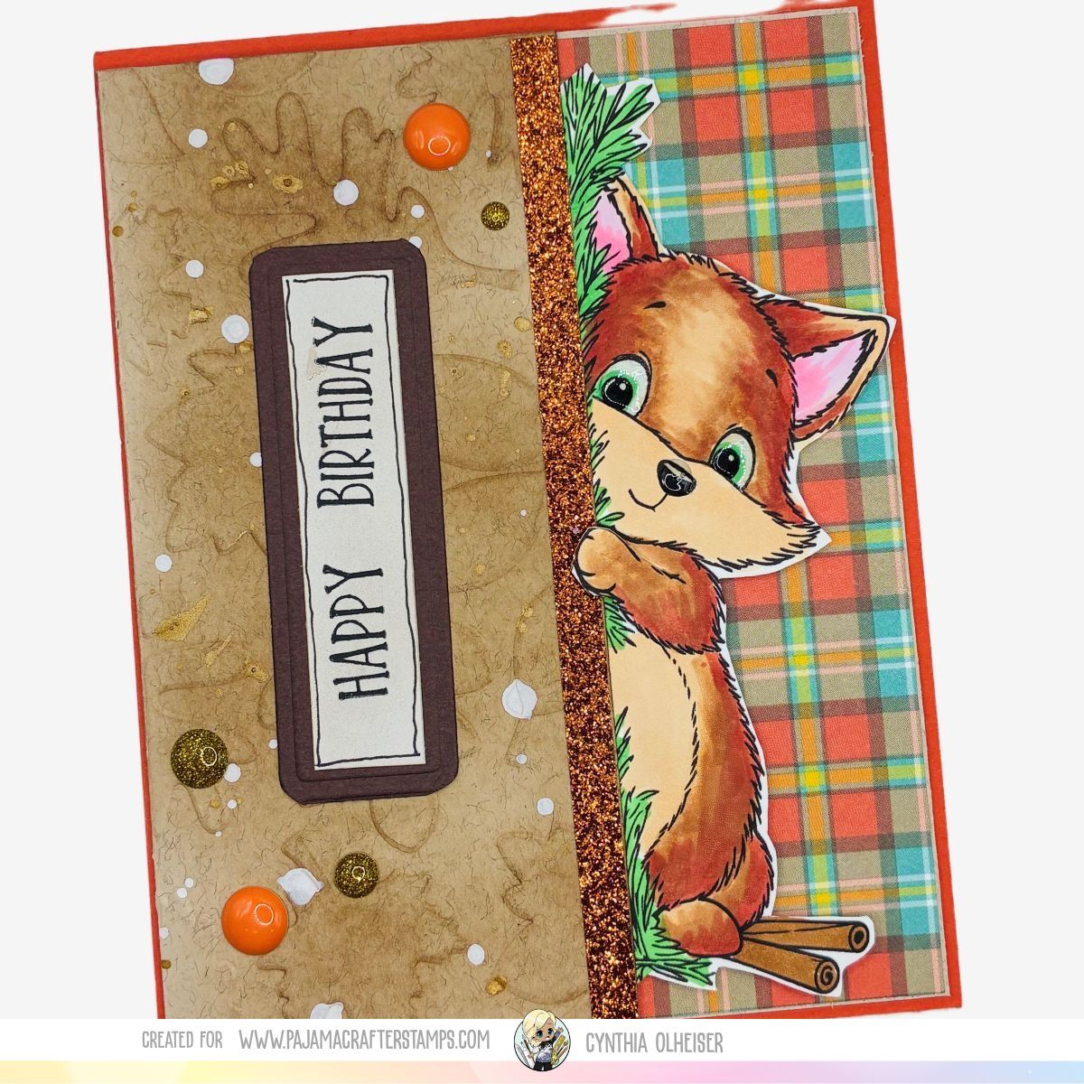 Christmas Peeks Stamps