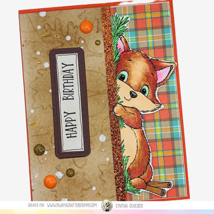 Christmas Peeks Stamps