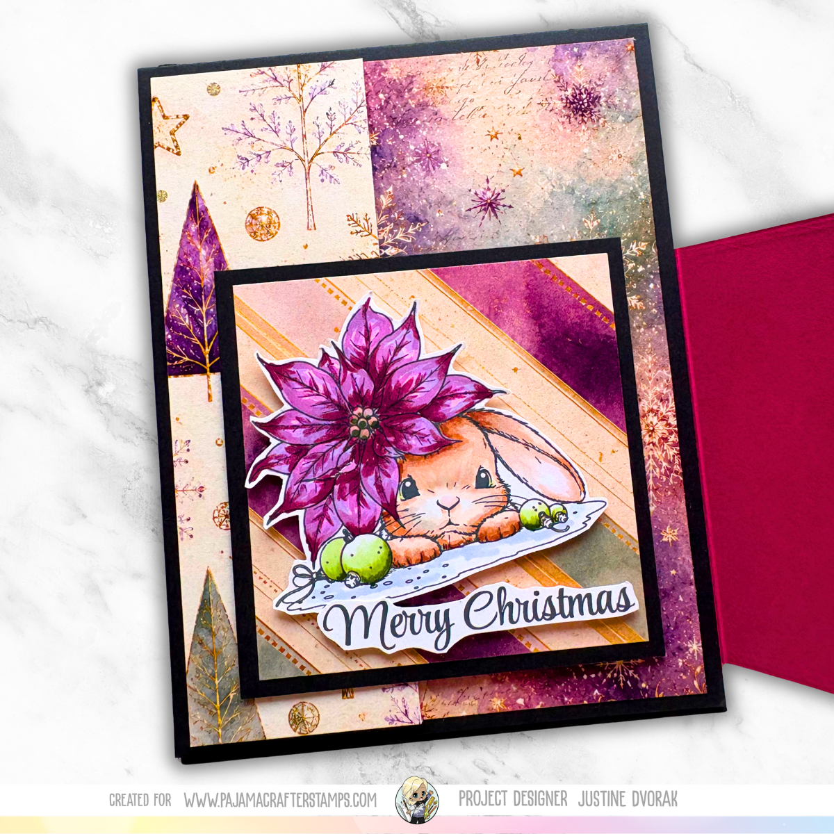 Christmas Peeks Stamps