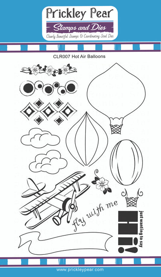 Stamps - Hot Air Balloons - CLR007