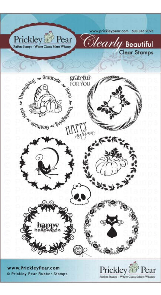 Stamps - Circles Set - Fall - CLR013A