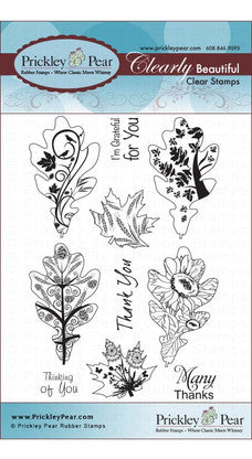Stamps - Oak & Maple Leaf 2 - CLR018A