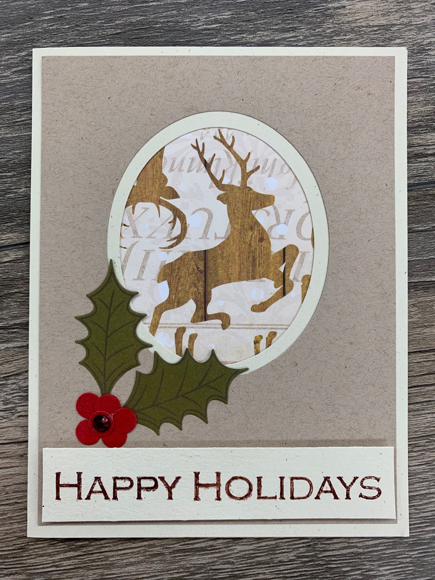 Stamps - Holly & Berries - CLR020