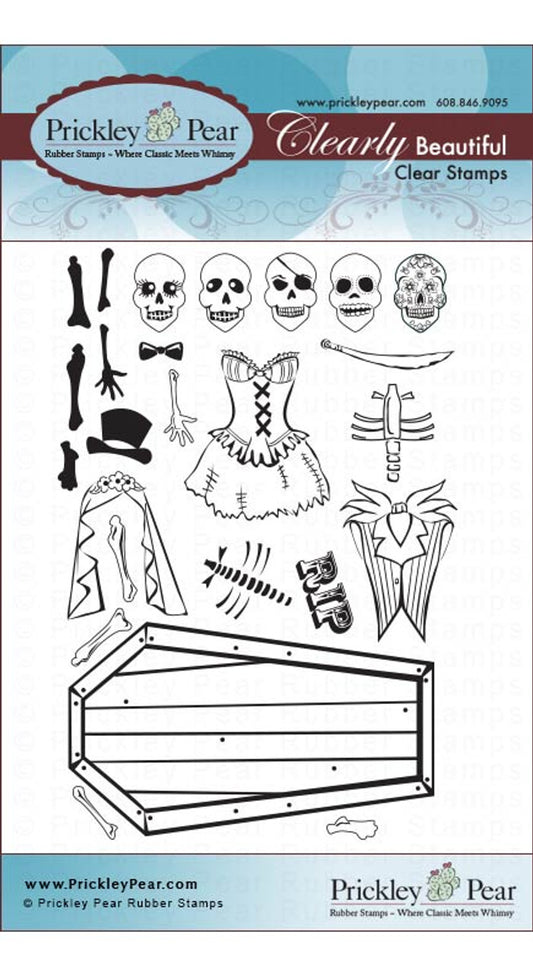 Stamps - Dancing Skeleton - CLR021