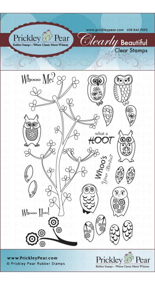 Stamps - Mini Owls - CLR024