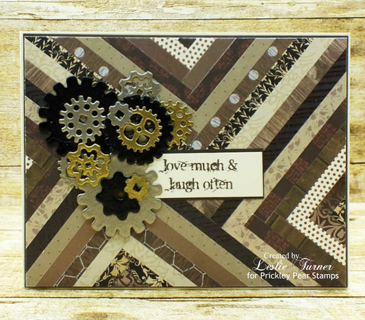 Stamps - Steampunk Gears 2 - CLR025A