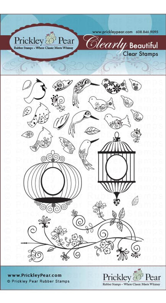 Stamps - Mini Birds - CLR026