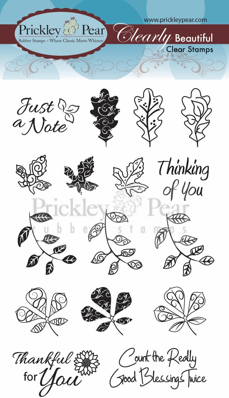 Fall Leaves 2 Stamps