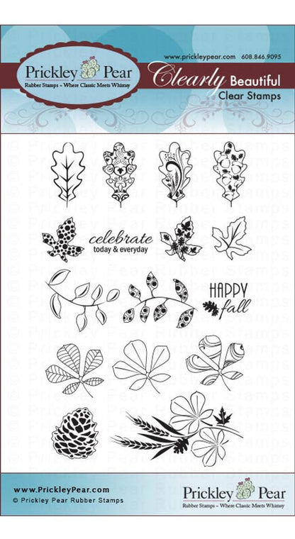 Stamps - Fall Leaves - CLR037