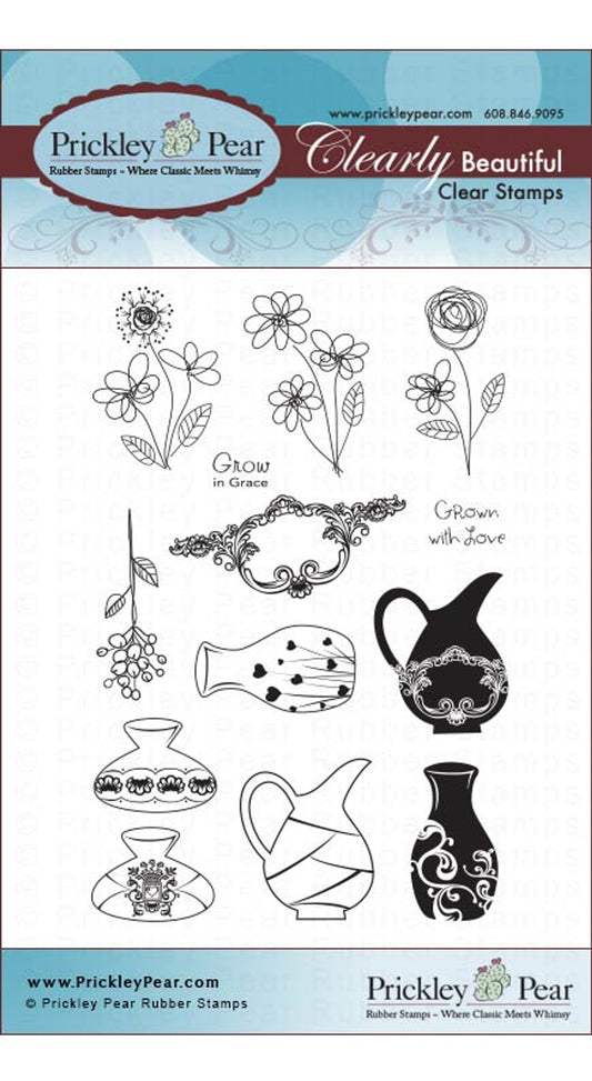 Stamps - Vases - CLR046