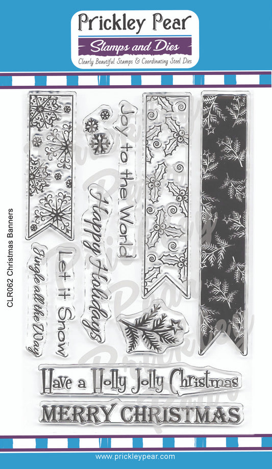 Stamps - Christmas Banner - CLR062