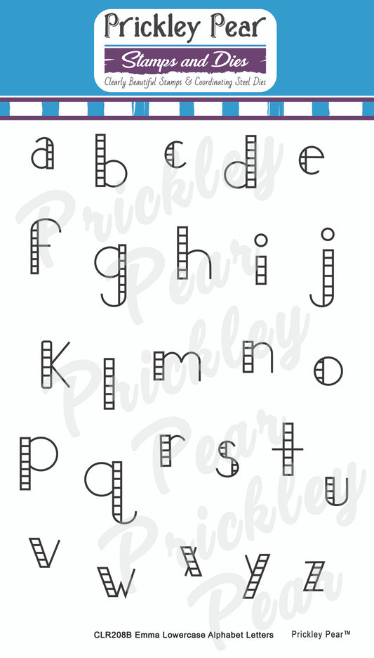 Stamps - Emma Lowercase Alphabet Letters - CLR208B