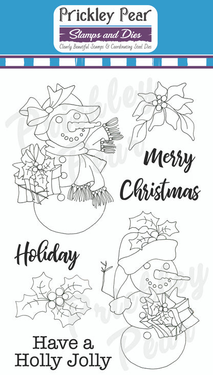 Holly Jolly Christmas Stamps